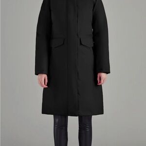 Women's Black Puffer Coat